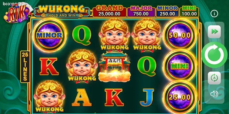 Wukong là tựa game slot đòi hỏi tính kỹ thuật cao.